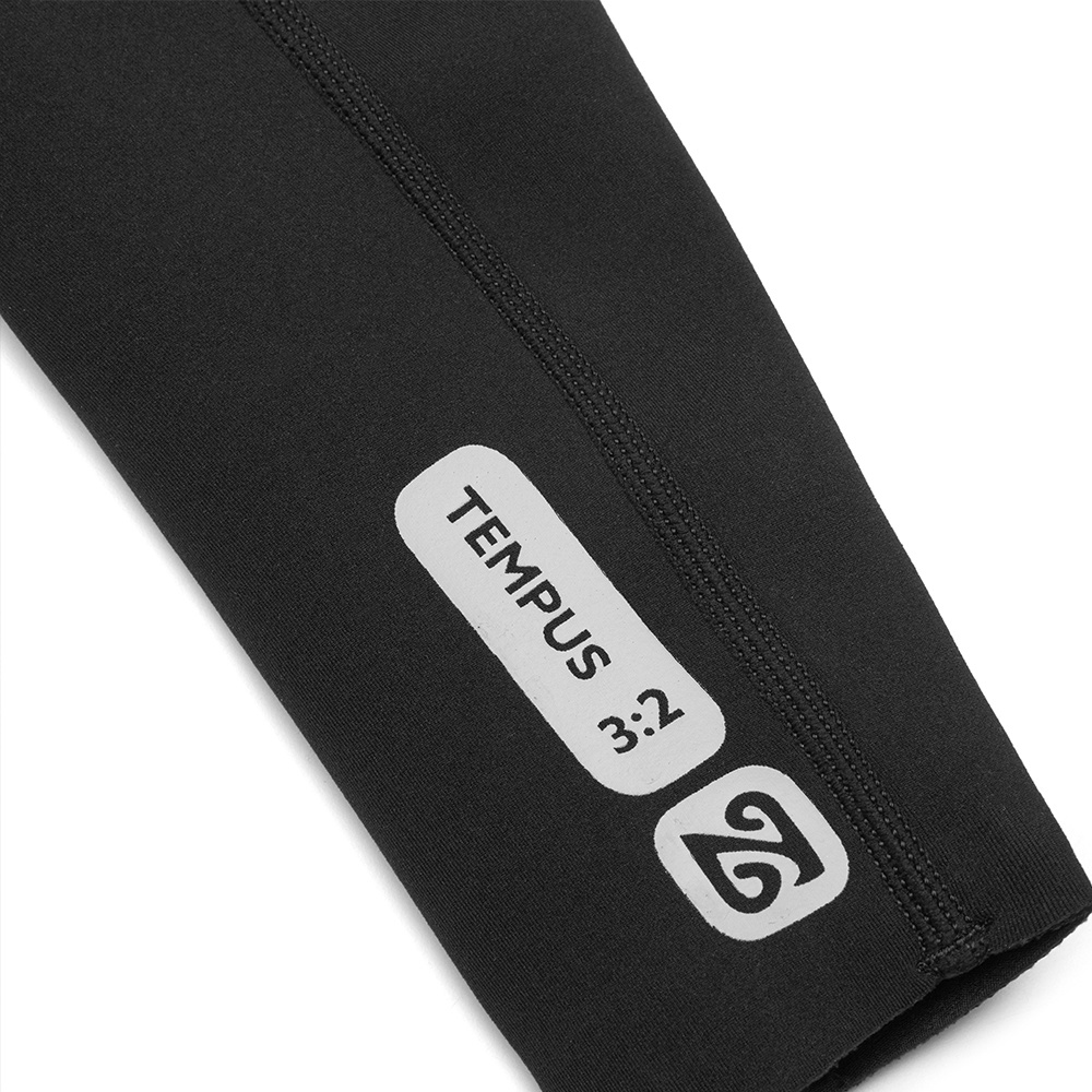 2025 Nyord Frauen Tempus 3/2mm Brustreißverschluss Neoprenanzug N04BA00018 - Black